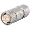 Sealcon: 7.810.400.000..M16 Signal, Straight Connector, Female Thread, Cable OD 5 – 9 Mm (.16 – .35”)