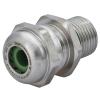Sealcon Part #: CD16NR-6VX-D, Stainless Steel (INOX) 316L ATEX IECEx Cable Gland PVDF 1/2”NPT, Reduced Cable Range: 0.28” – 0.47” (7 – 12 Mm)