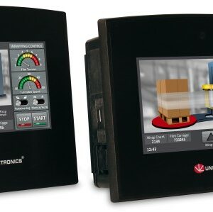 (7” Colortouch Screen) 10 Digital Inputs, 2 Analog/digital Inputs, 2 TC Inputs, 8 Transistor Outputs, 2 Analog Outputs, 24VDC