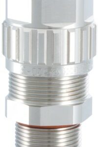 1.608.2003.51 EXIOS (A2F), Ex-d/ATEX/IEC Ex, Nickel Plated Brass, Silicon Seal, For No M20 X 1.5