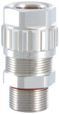 1.608.2003.51 EXIOS (A2F), Ex-d/ATEX/IEC Ex, Nickel Plated Brass, Silicon Seal, For No M20 X 1.5