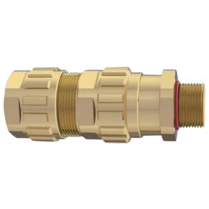 Sealcon: YE29NK-BB Exios Ex-D Brass Gland For Armored Cable