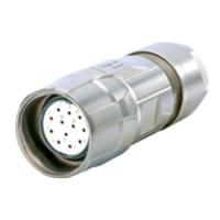 Sealcon  :  7.166.500.7000F   (Temp Part Number For Quote Purpose)..TWILOCK M23 Signal Connector With Flex Strain Relief