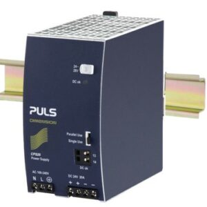 PULS DIN-Rail Power Supply For 1-phase Systems-24V/20A